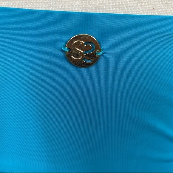 Sauipe “Valentina” one piece ruched halter swimsuit - Picture 7 of 10